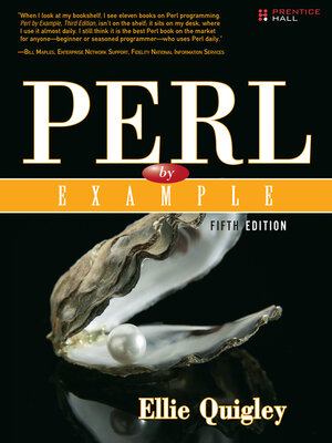 cover image of Perl by Example